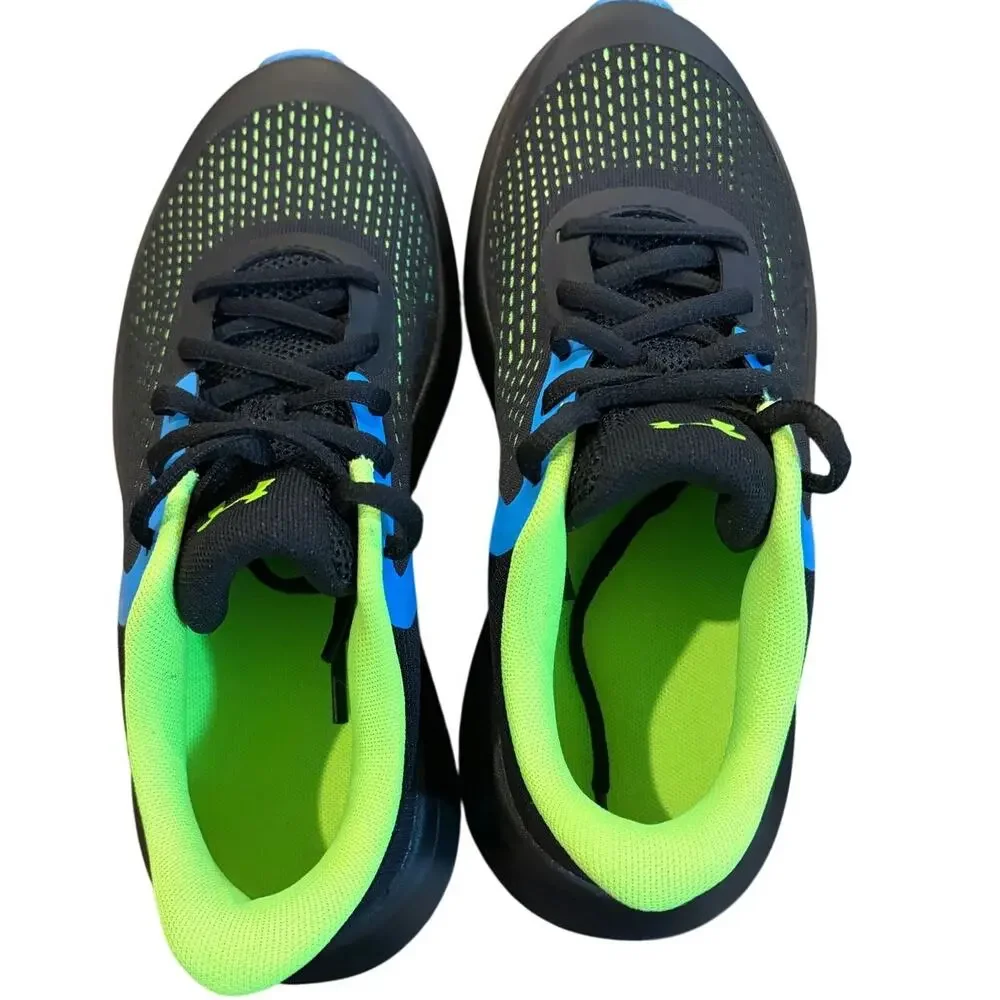 Under Armour Rogue‎ 5 AL PS 'Black Hyper Green' 5Y Athlethic Shoe
